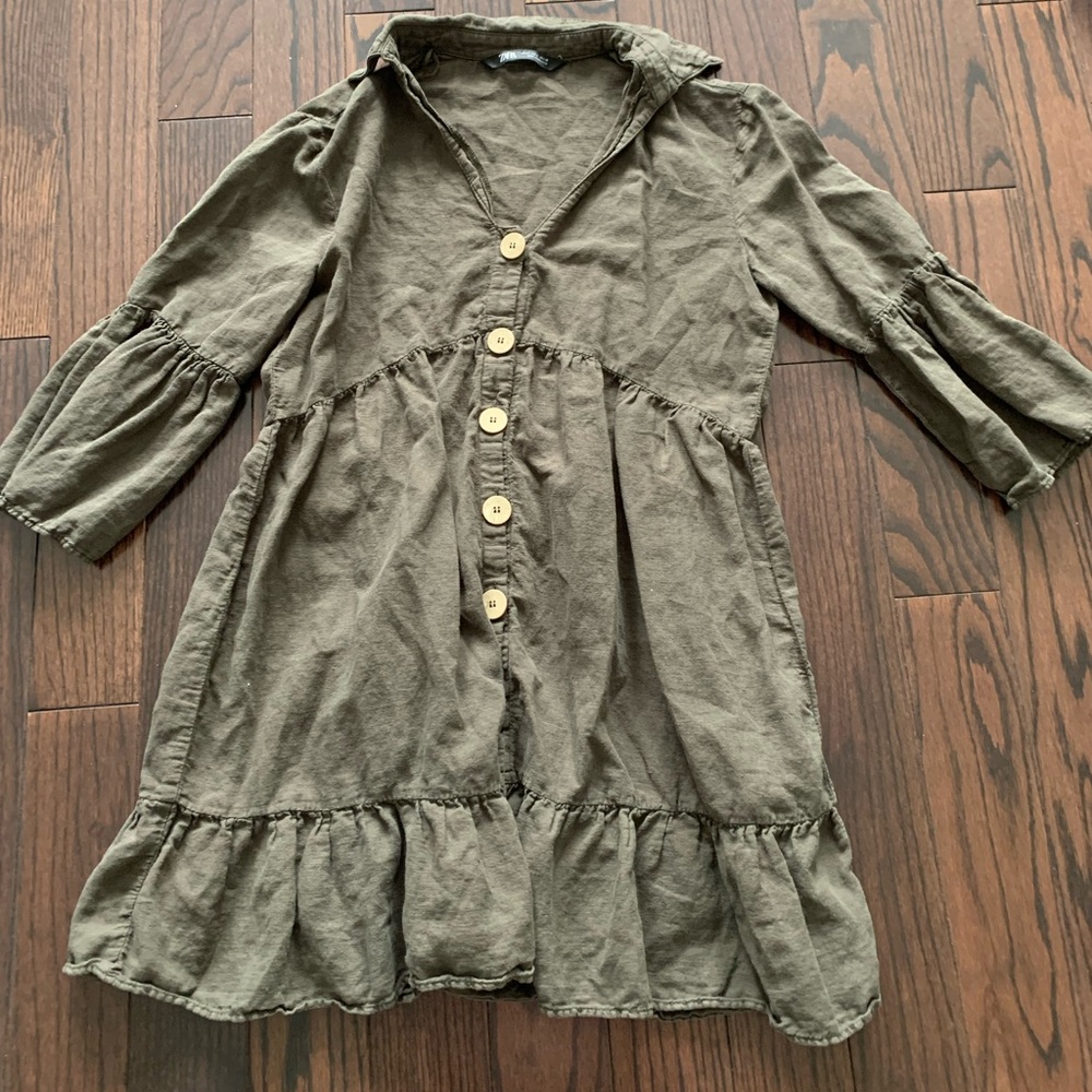 Green dress